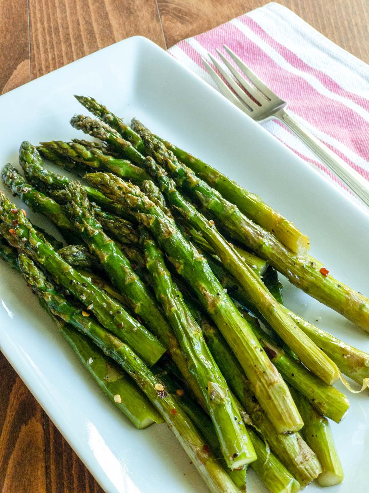 Easy Oven Roasted Asparagus Recipe 425°F