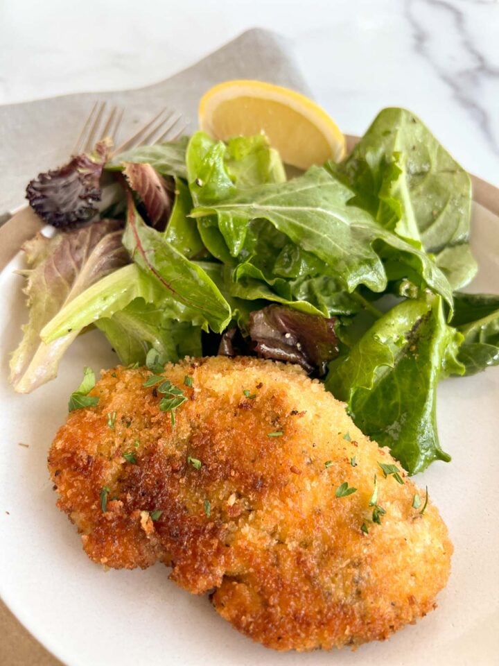 Chicken Schnitty How to make Juicy, Crispy Chicken Schnitzel with Panko Crumbs Recipe ...