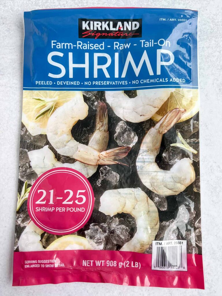 Packaging for shrimp