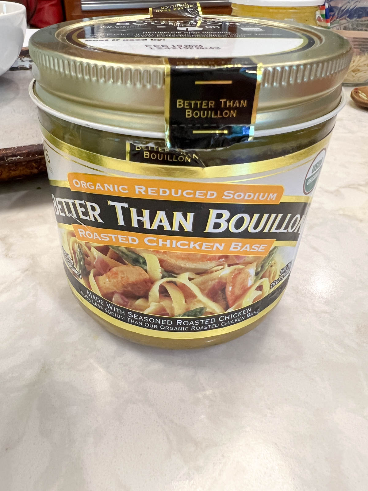 jar of better than bouillon chicken base